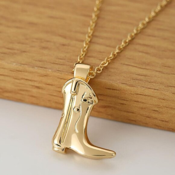 JAVARNV Gold Necklace for Women Cowgirl Charm Western & Boho Jewelry for Outfit - Picture 7 of 7